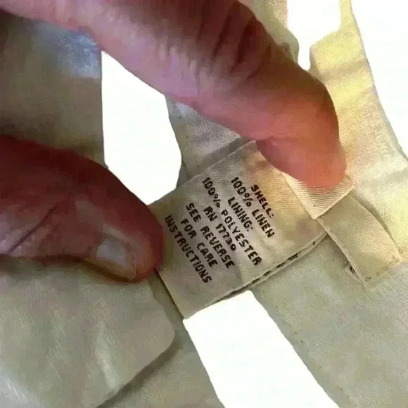 Merona White Wide Leg Pants Size 12 - Picture 5 of 6